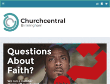 Tablet Screenshot of churchcentral.org.uk